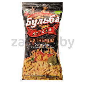 Соломка картоф. «Бульба Sticks», 75 г, в ассорт.