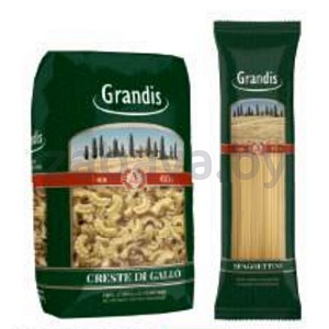 Макаронные изделия Grandis, спагеттини или гребешки гр. А, 450 г