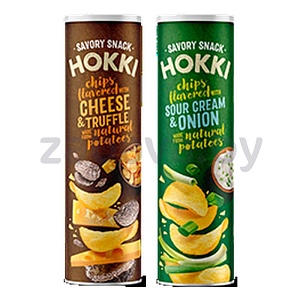 Чипсы Hokki, сметана-лук или сыр-трюфель, 120 г