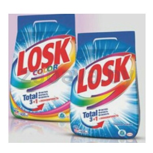 Стиральный порошок Losk Total 3+1, Color или альп. свеж., 4,05 кг