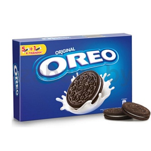 Печенье Oreo Original, с какао, ванильный вкус, 228 г