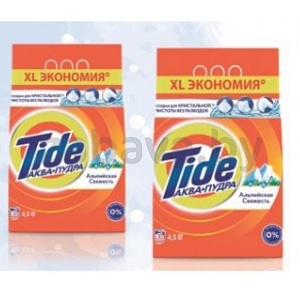 Стиральный порошок Tide, альп. свежесть, 4,5 кг