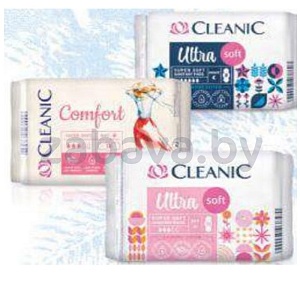 Прокладки Cleanic, 8/10 шт., в ассорт.