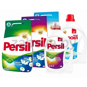 Стиральный порошок или гель Persil, 3 кг/1300 мл