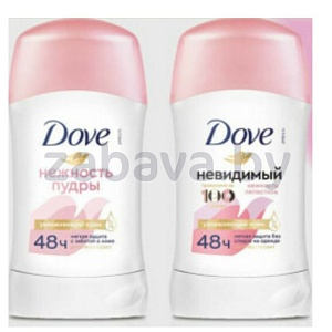 Антиперспирант-карандаш Dove, 40 мл
