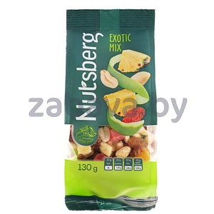Десерт фруктово-арахисовый Nutsberg Exotic Mix, 130 г