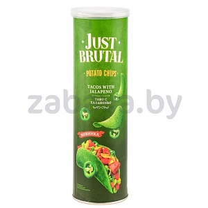 Чипсы картофельные Just Brutal, 100 г, в ассорт.