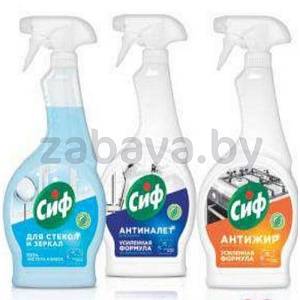 Средство для чистки и уборки «Сиф», 500 мл, в ассорт.