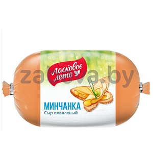 Сыр плавленый «Ласковое лето» «Минчанка», копченый, 40%, 300 г