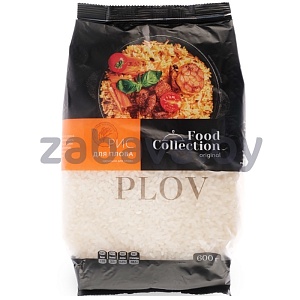 Рис Food Collection plov, для плова, 600 г