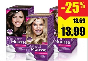 Краска-мусс для волос Perfect Mousse