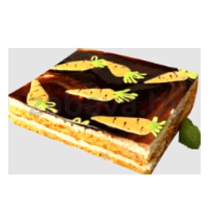 Пирожное йогуртно-морковное, 1 кг