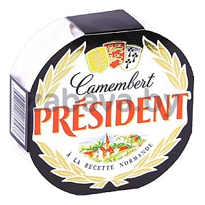 Сыр President Camembert, 45%, РФ, 125 г