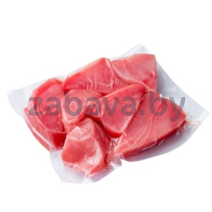 Филе тунца, кусочки, замор., 500 г