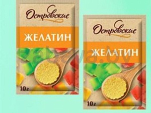 Желатин пищевой «Островские», 10 г