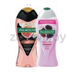 Гель-крем для душа Palmolive, ежевичн. мусс или роскошь масел, 500 мл
