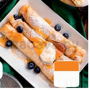 Блинчики с творогом и абрикосом/маком, 1 кг