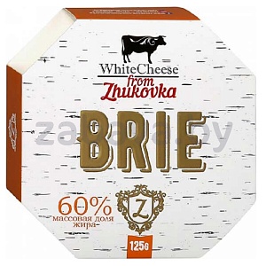 Сыр White Cheese from Zhukovka Brie, бри, 60%, РФ, 125 г