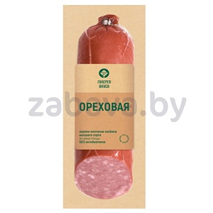 Салями «Ореховая», в/к, в/с, 220 г, «Галерея вкуса»