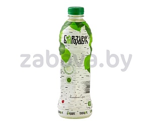 Сок березовый с сахаром, негазированный, 1 л