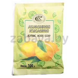 Кислота лимонная, «Сидельский» СК, 100 г