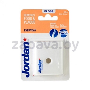 Зубная нить Jordan Everyday Floss, 50 м