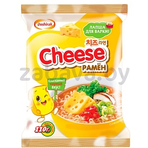 Лапша «Доширак» «Cheese рамен» с сыром, 110 г