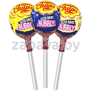 Карамель Chupa Chups, «Бабл кола микс», 17 г
