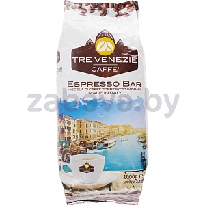 Кофе в зернах Tre Venezie, espresso bar, Италия, 1 кг