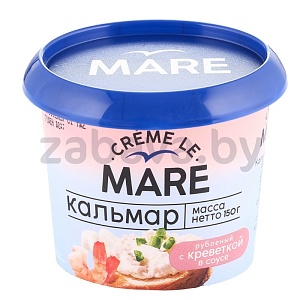 Кальмар рубл. Mâre, с креветкой, в соусе, РФ, 150 г