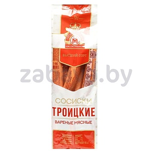 Сосиски «Троицкие», в/с, «Гродненский» МК, 630 г