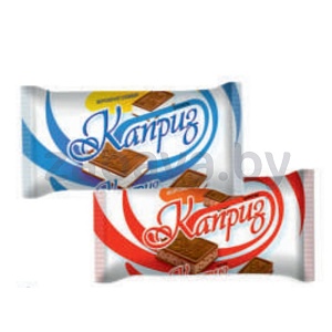 Мороженое пломбир «Каприз», шоколад/ваниль, «Морозпродукт», 90 г