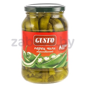 Перец чили Gusto, марин., 480 г