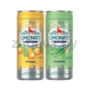 Напиток Limonati Borjomi, газ., 330 мл, в ассорт.
