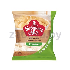 Пельмени «Бабушка Аня» «Сочные», 430 г