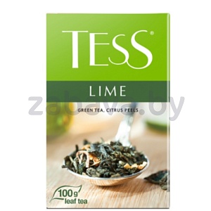 Чай зеленый Tess Lime, листовой, 100 г