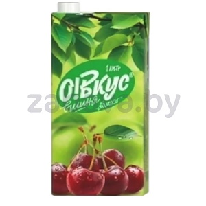 Нектар «О!Вкус», яблочно-вишневый, 1 л