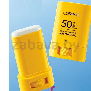 Солнцезащитный увлажняющий крем-стик Corimo, SPF 50+, 16 г