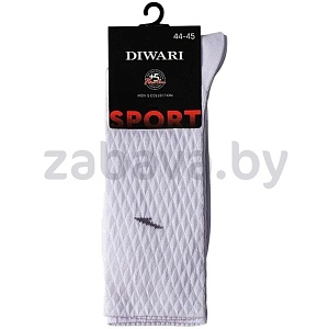 Носки мужские Diwari, Sport, р-р 27-29, 973, белый