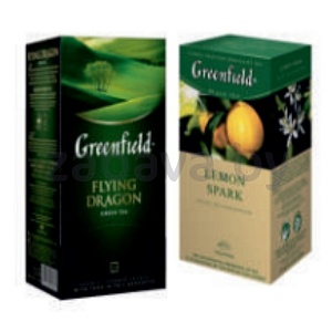 Чай Greenfield, Lemon Spark или Flying Dragon, 25 пак.
