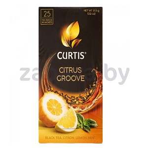 Чай черный Curtis Citrus Groove, 25 пак.