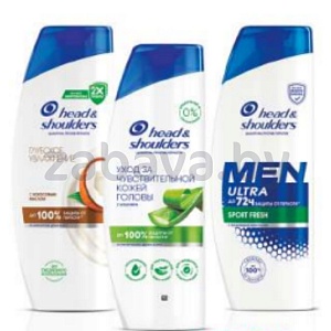 Шампунь Head&Shoulders, 360 мл, в ассорт.