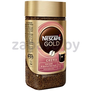 Кофе раствор. Nescafé Gold, Crema, 170 г