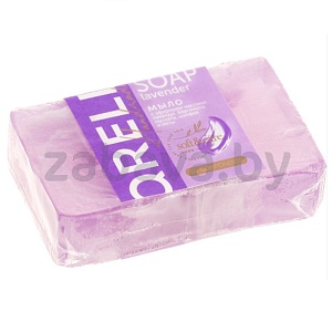 Мыло Qrell, с эфирн. маслами, лаванда, 100 г