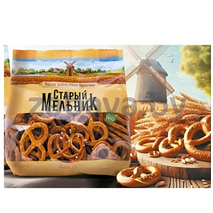 Крендельки «Старый мельник», с солью, 130 г