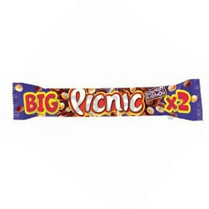 Батончик шоколадн. Alpen Gold Picnic Big 2x г, 76 г