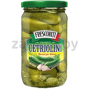 Огурцы Fresconti, маринов., корнишоны, 350 г