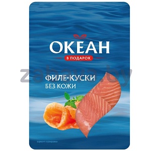 Форель с/с «Океан в подарок», филе-куски, б/к, 200 г