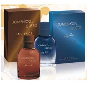 Вода туалетная Domenico&Gusto Deep Blue или Instinct для мужчин, 100 мл