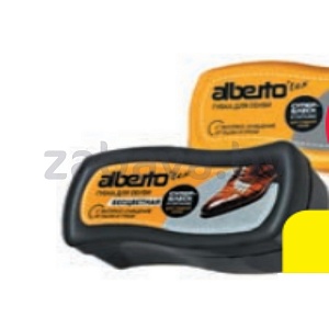 Губка для обуви Albertotex, черн./бесцв.